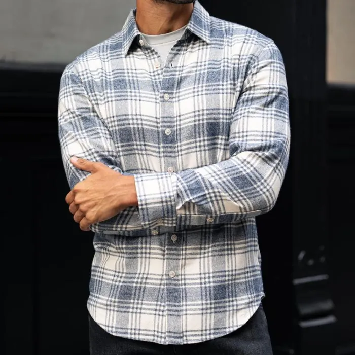 Thursday Boots Shirts and Apparel Forever Flannel Shirt Glacier Blue 8211 Men Thursday Boots Shirts and Apparel Forever Flannel Shirt Glacier Blue 8211 Men