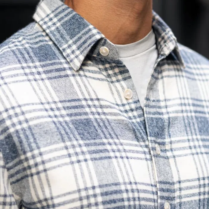 Thursday Boots Shirts and Apparel Forever Flannel Shirt Glacier Blue 8211 Men Thursday Boots Shirts and Apparel Forever Flannel Shirt Glacier Blue 8211 Men