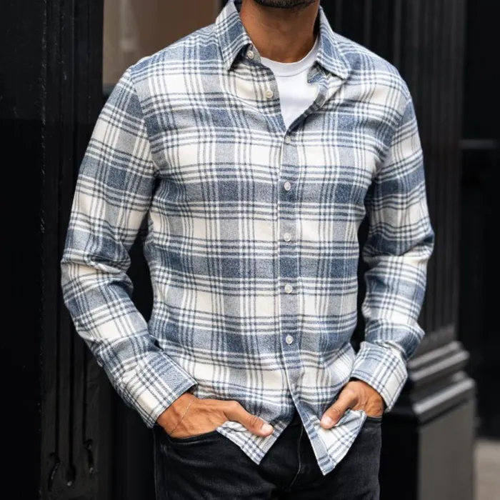 Thursday Boots Shirts and Apparel Forever Flannel Shirt Glacier Blue 8211 Men Thursday Boots Shirts and Apparel Forever Flannel Shirt Glacier Blue 8211 Men