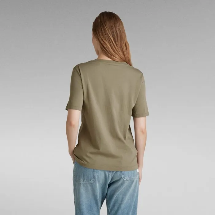 Tops and Tshirts Women GStar RAW Hard Core Denim TShirt Shamrock