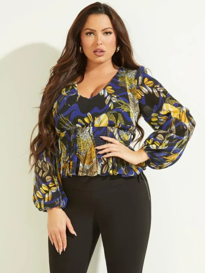 Tops And Sweaters Women Marciano Sonora Top Aquarius Print