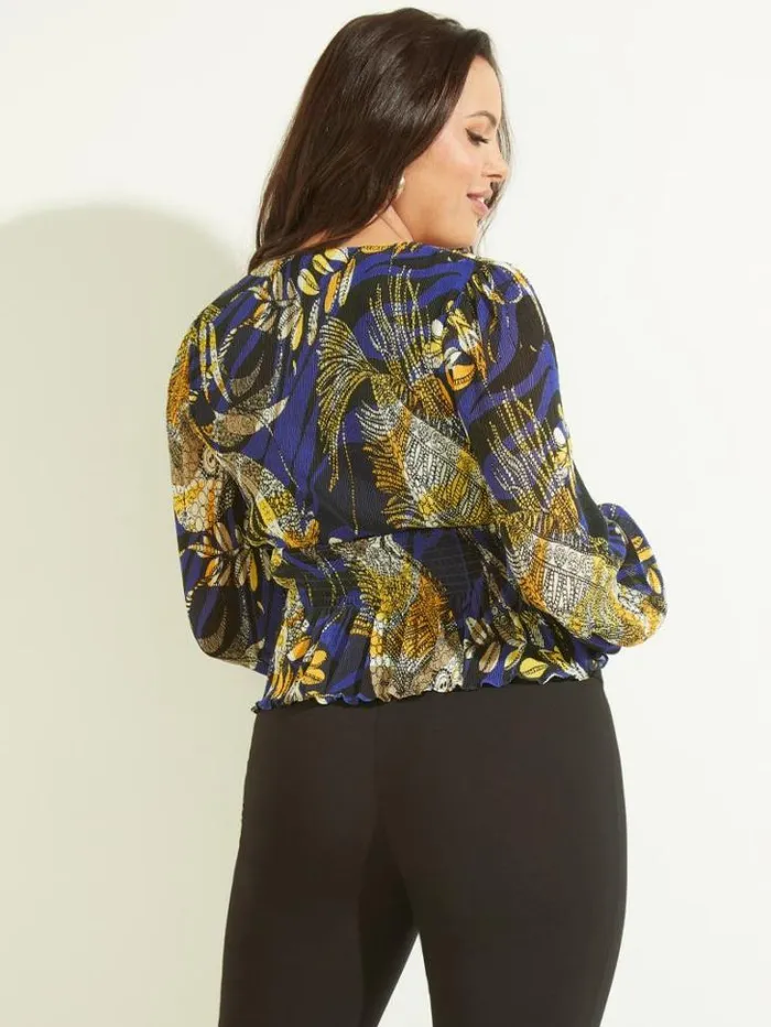 Tops And Sweaters Women Marciano Sonora Top Aquarius Print Tops And Sweaters Women Marciano Sonora Top Aquarius Print