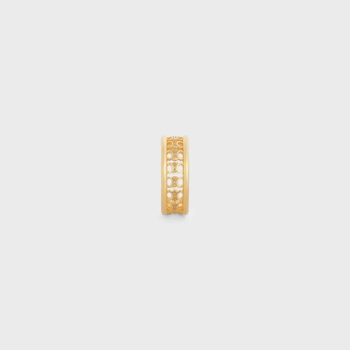 Triomphe Multi Ring In Brass With Gold Finish Gold Women CELINE RINGS Triomphe Multi Ring In Brass With Gold Finish Gold Women CELINE RINGS