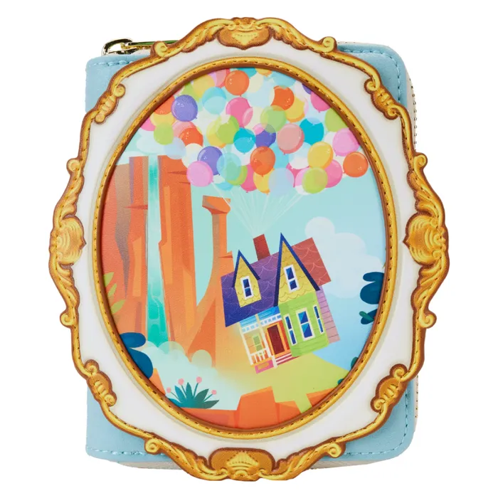 Up Exclusive 15th Anniversary Carl and Ellie Cameo Zip Around Wallet Unisex Loungefly Bags and Wallets Up Exclusive 15th Anniversary Carl and Ellie Cameo Zip Around Wallet Unisex Loungefly Bags and Wallets