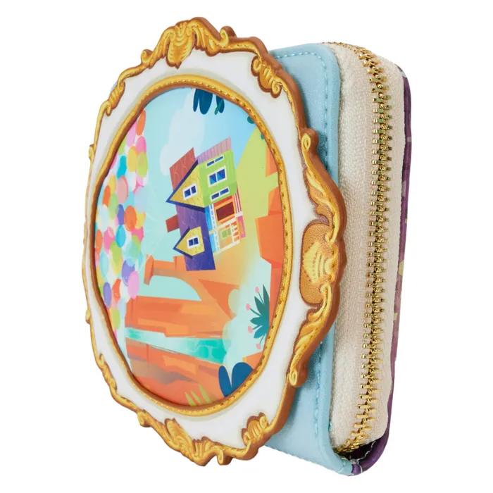 Up Exclusive 15th Anniversary Carl and Ellie Cameo Zip Around Wallet Unisex Loungefly Bags and Wallets Up Exclusive 15th Anniversary Carl and Ellie Cameo Zip Around Wallet Unisex Loungefly Bags and Wallets