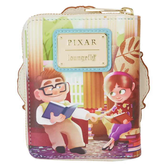 Up Exclusive 15th Anniversary Carl and Ellie Cameo Zip Around Wallet Unisex Loungefly Bags and Wallets Up Exclusive 15th Anniversary Carl and Ellie Cameo Zip Around Wallet Unisex Loungefly Bags and Wallets
