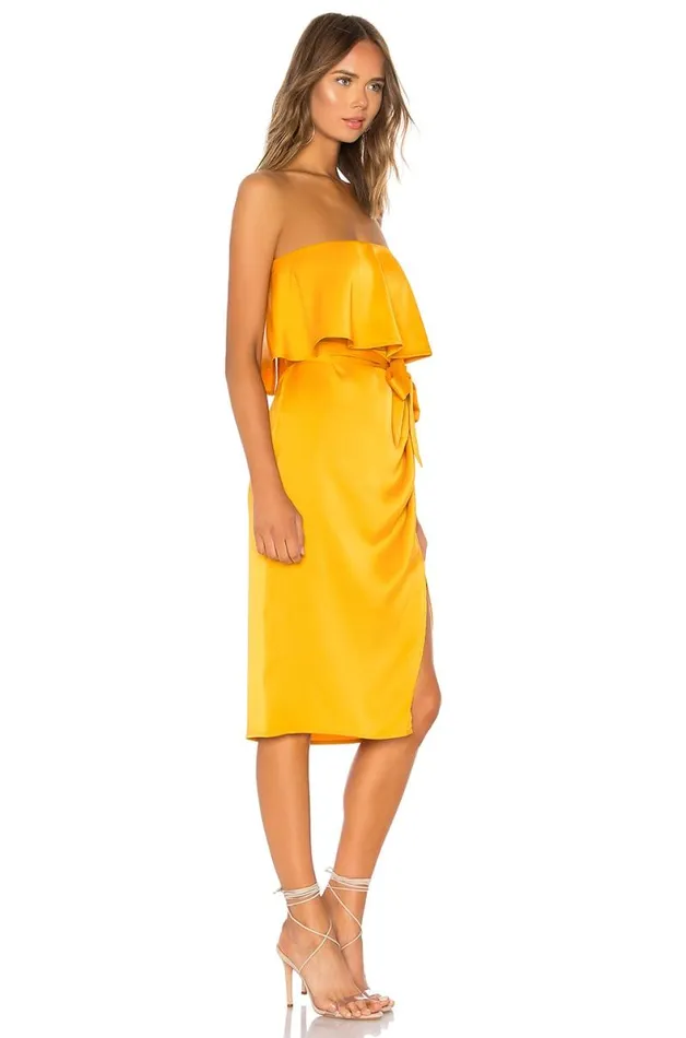 Violet Midi Marigold Women Lovers and Friends Dresses