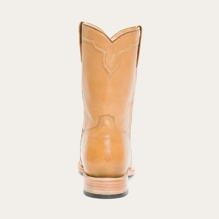Western Men Stetson Puncher Boots Tan