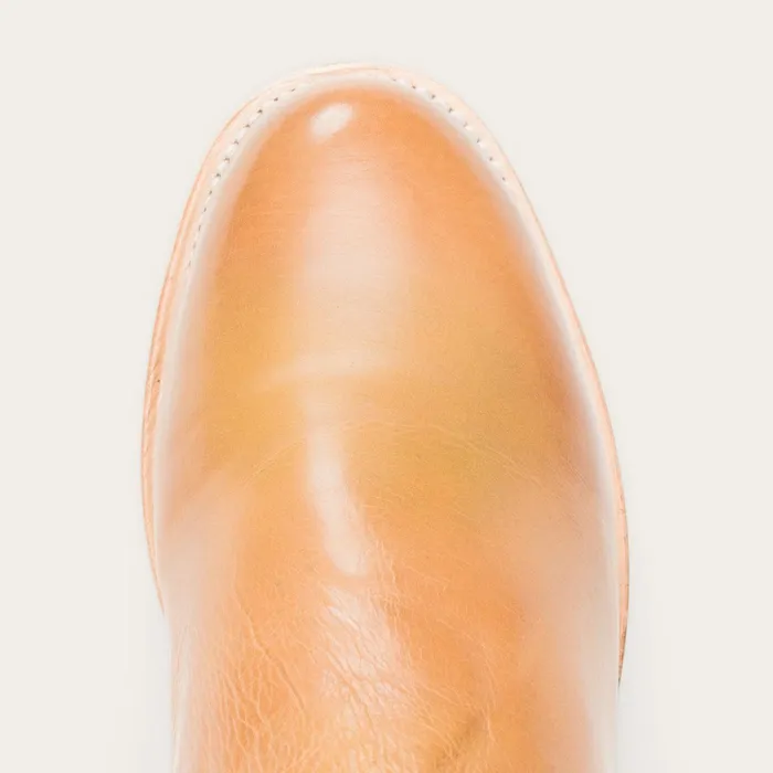 Western Men Stetson Puncher Boots Tan