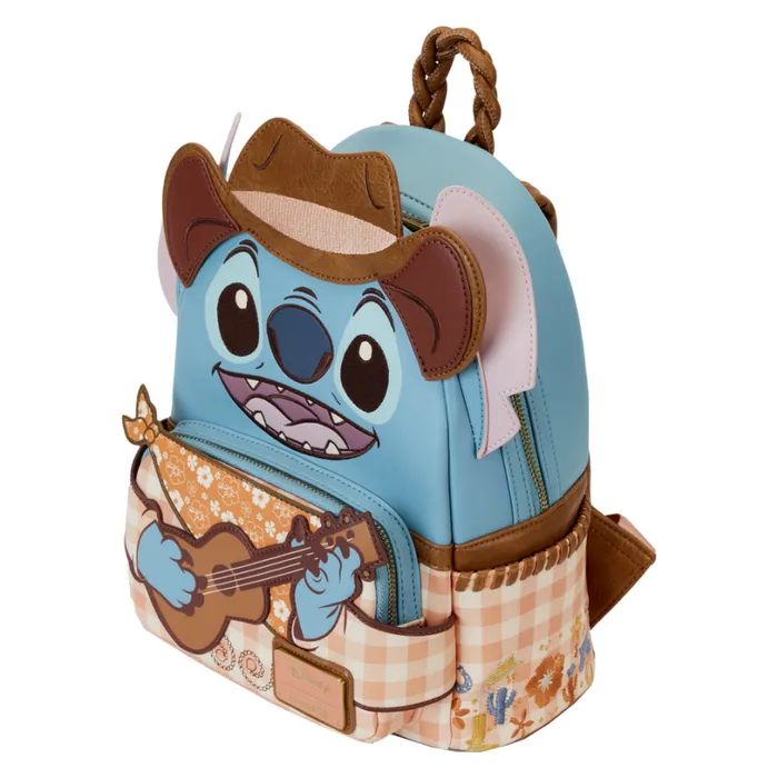 Western Stitch Exclusive Cosplay Mini Backpack Unisex Loungefly Backpacks Western Stitch Exclusive Cosplay Mini Backpack Unisex Loungefly Backpacks