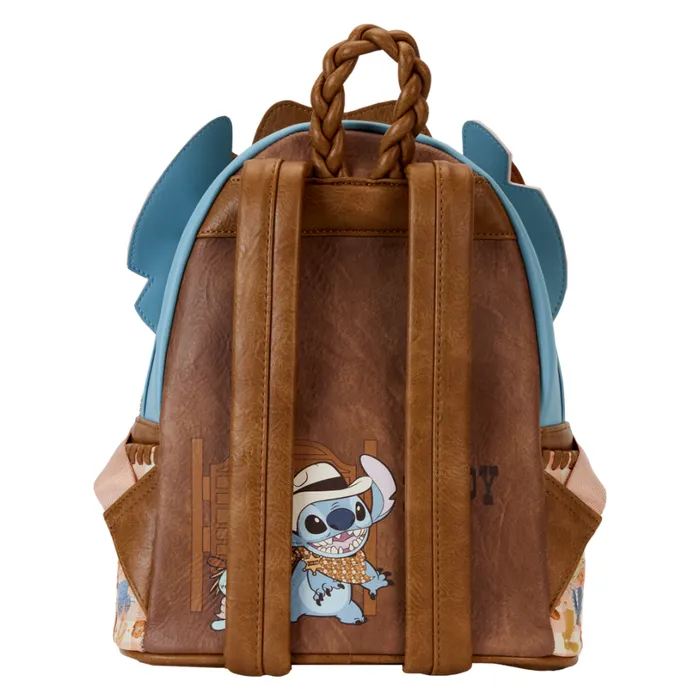 Western Stitch Exclusive Cosplay Mini Backpack Unisex Loungefly Backpacks Western Stitch Exclusive Cosplay Mini Backpack Unisex Loungefly Backpacks