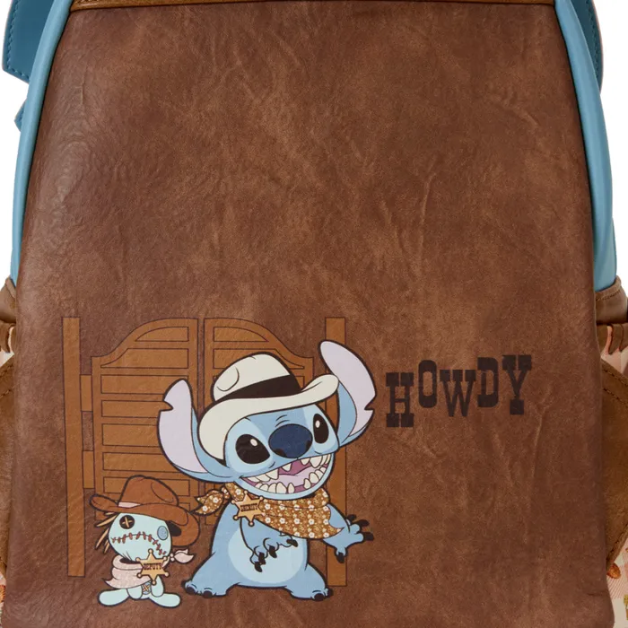 Western Stitch Exclusive Cosplay Mini Backpack Unisex Loungefly Backpacks Western Stitch Exclusive Cosplay Mini Backpack Unisex Loungefly Backpacks
