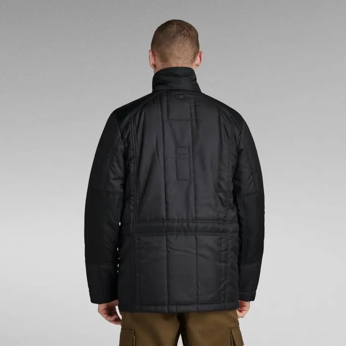 Winter Coats Men GStar RAW Field Jacket Dark Blackasfalt