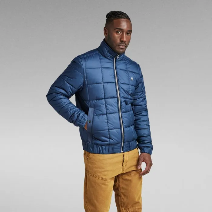 Winter Coats Men GStar RAW Meefic Quilted Jacket Luna Blue
