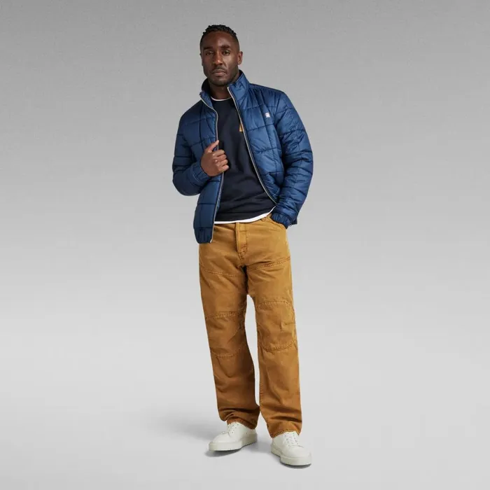 Winter Coats Men GStar RAW Meefic Quilted Jacket Luna Blue