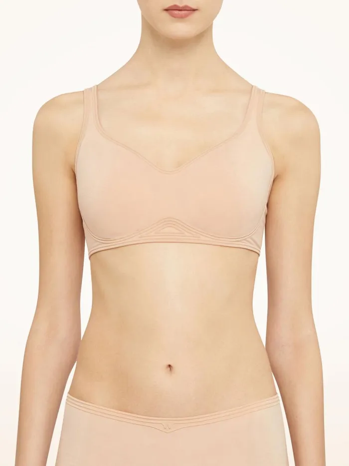 Wolford 3W Cup Bra Rose Tan Women Bras and Bottoms