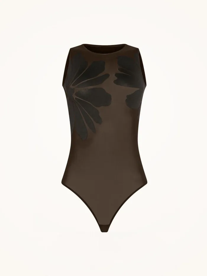 Wolford Body Tattoo String Body Sabablack Women String Bodies