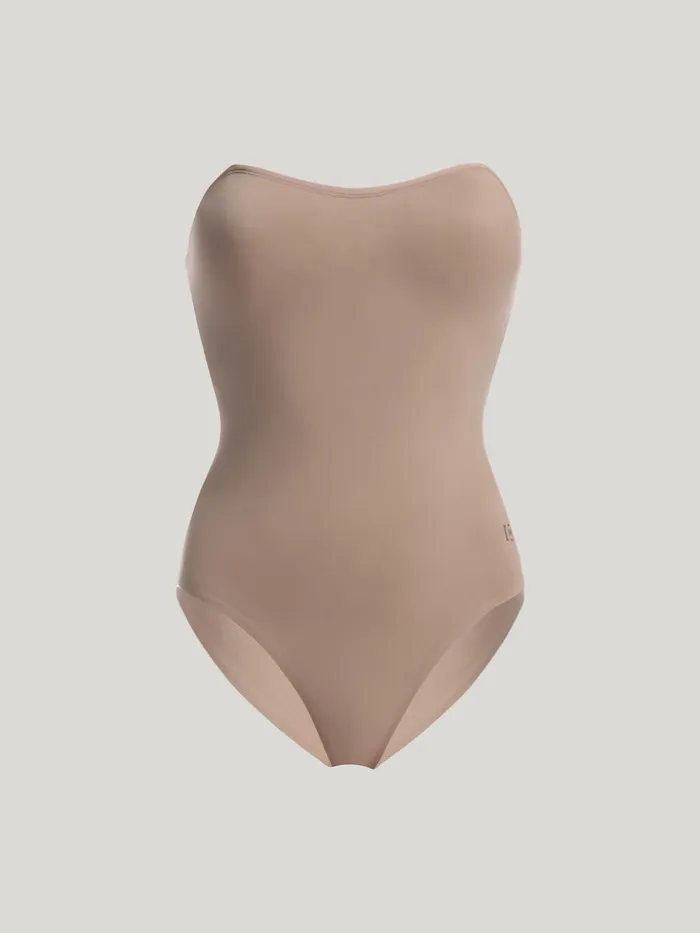 Wolford Individual Seamless Bodusuit Macchiato Women Bodies and Dresses