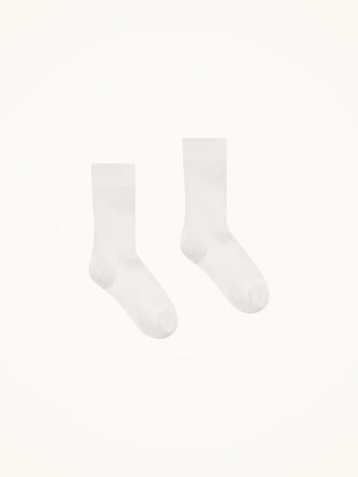 Wolford Monofil Socks White Women Socks