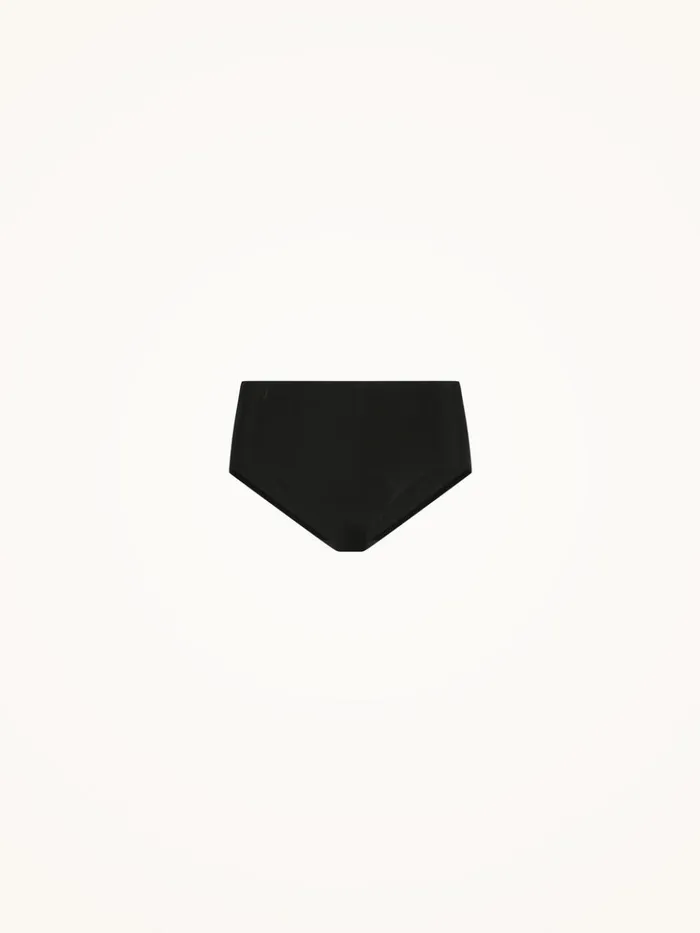 Wolford Pure Panty Black Women Bras and Bottoms Wolford Pure Panty Black Women Bras and Bottoms