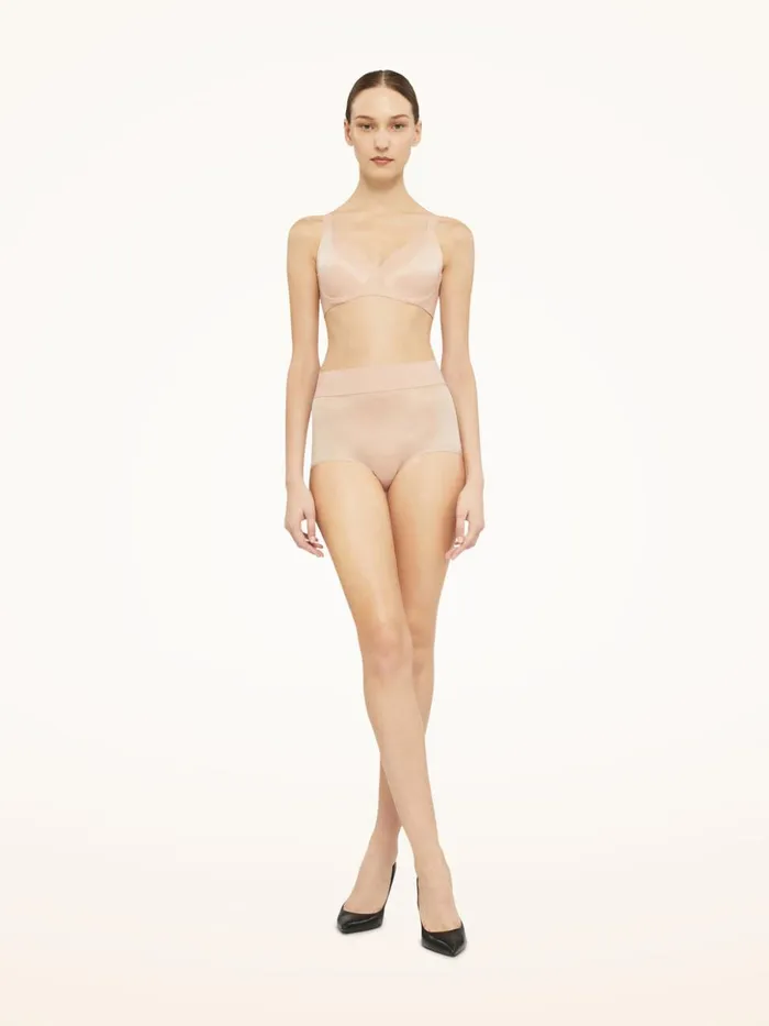 Wolford Sheer Touch Control Panty Rosepowder Women Bras and Bottoms