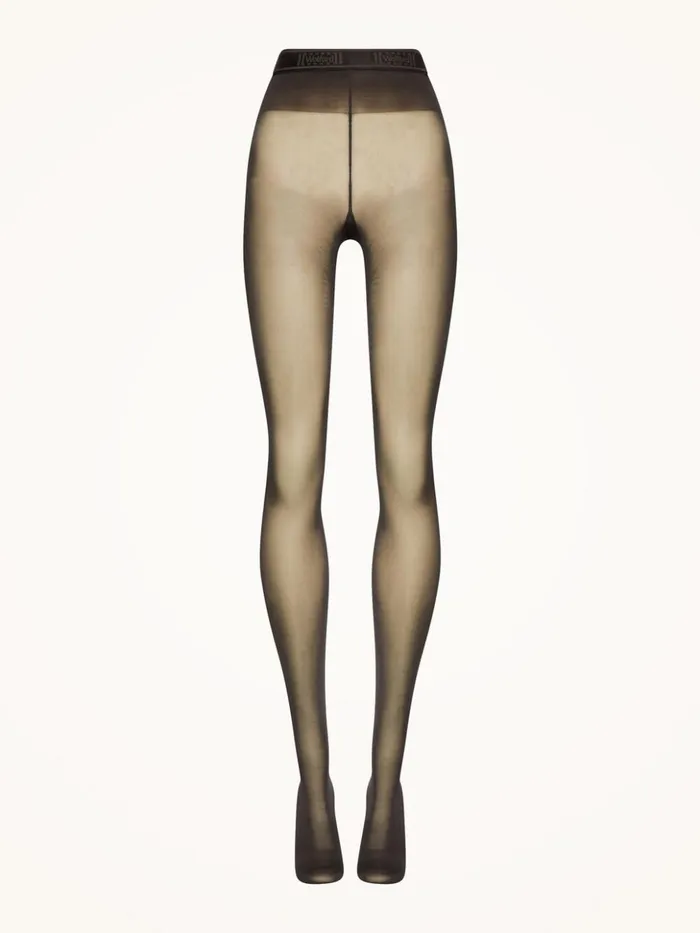 Wolford Synergy 40 Leg Support Tights Nearly Black Women Tights and Socks