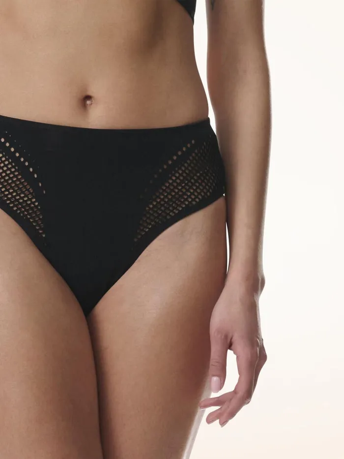 Wolford Zone Beach Bra Bandeau Black Women Bikinis