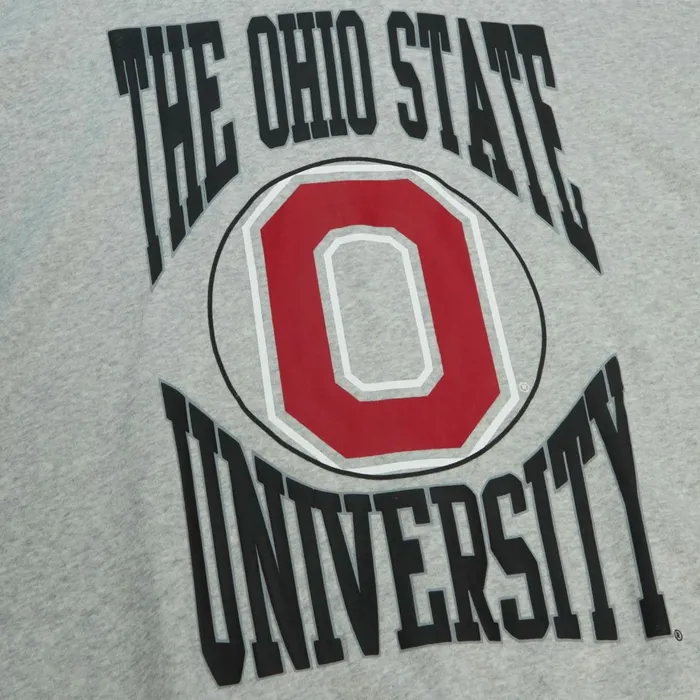 Women039s Hoodies and Sweatshirts Mitchell and Ness Women039s Logo Lightweight Crew 30 Ohio State Women039s Hoodies and Sweatshirts Mitchell and Ness Women039s Logo Lightweight Crew 30 Ohio State