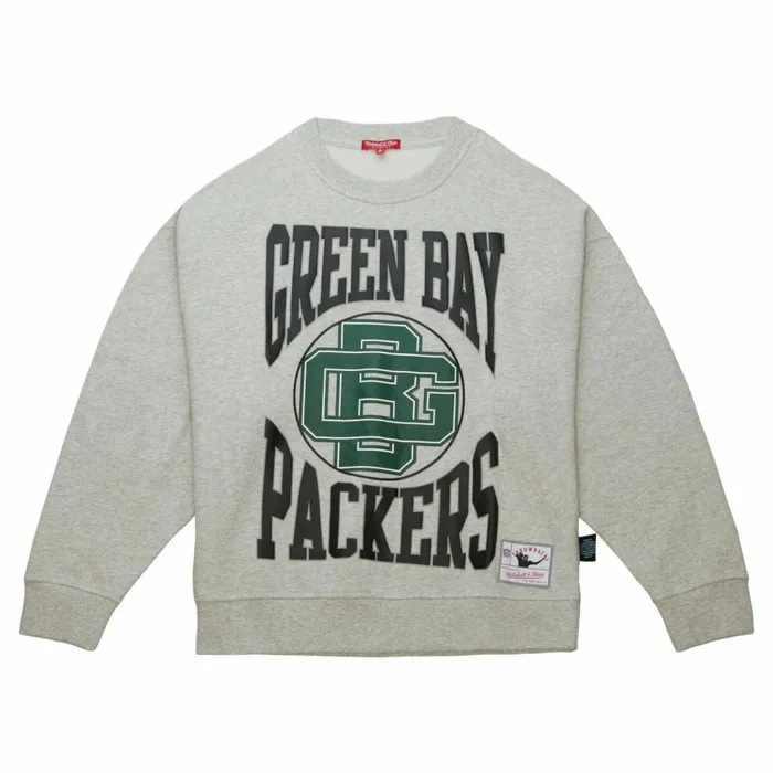 Women039s Hoodies and Sweatshirts Mitchell and Ness Women039s Logo LT Crew 30 Green Bay Packers Women039s Hoodies and Sweatshirts Mitchell and Ness Women039s Logo LT Crew 30 Green Bay Packers
