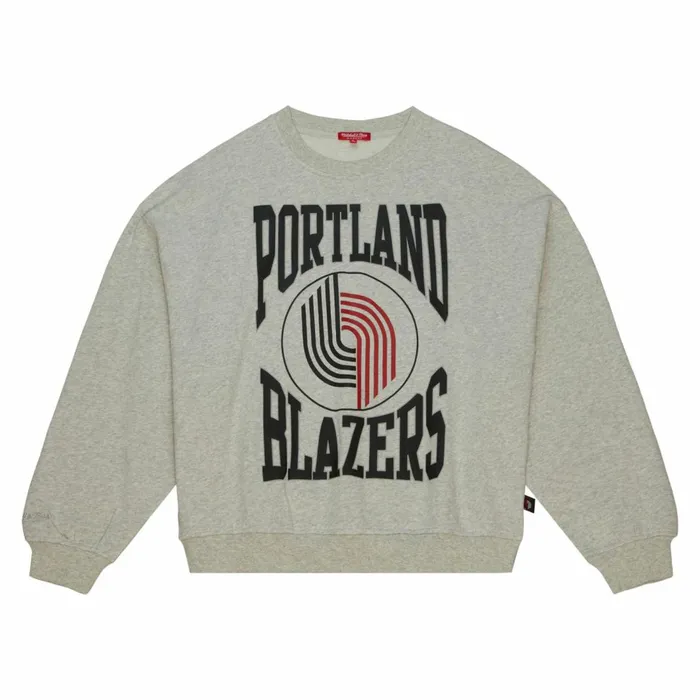 Women039s Hoodies and Sweatshirts Mitchell and Ness Women039s Logo LT Crew 30 Portland Trail Blazers Women039s Hoodies and Sweatshirts Mitchell and Ness Women039s Logo LT Crew 30 Portland Trail Blazers