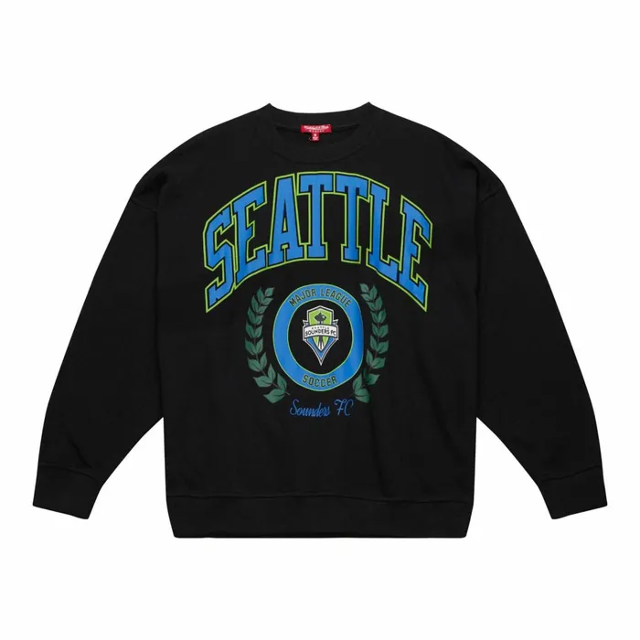 Women039s Hoodies and Sweatshirts Mitchell and Ness Womens Logo Lt Crew 20 Seattle Sounders FC Women039s Hoodies and Sweatshirts Mitchell and Ness Womens Logo Lt Crew 20 Seattle Sounders FC