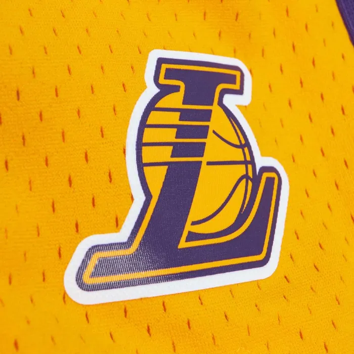 Women039sMen039s Womens Mitchell and Ness Cream Unisex Jump Shot Shorts Los Angeles Lakers 200910 Women039sMen039s Womens Mitchell and Ness Cream Unisex Jump Shot Shorts Los Angeles Lakers 200910