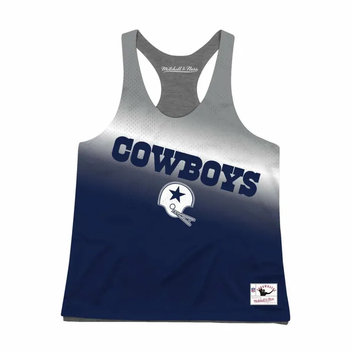 Women039s TShirts and Tops Mitchell and Ness Women039s Reversible Mesh Tank Dallas Cowboys Women039s TShirts and Tops Mitchell and Ness Women039s Reversible Mesh Tank Dallas Cowboys