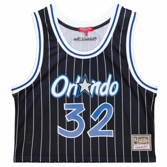 Women039s TShirts and Tops Mitchell and Ness Womens NandN Crop Tank Orlando Magic 1995 Shaquille O039Neal Women039s TShirts and Tops Mitchell and Ness Womens NandN Crop Tank Orlando Magic 1995 Shaquille O039Neal