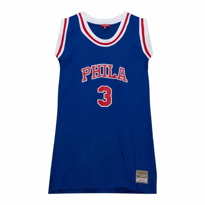 Women039s TShirts and Tops Mitchell and Ness Womens NandN Jersey Dress Philadelphia 76ers 1996 Allen Iverson Women039s TShirts and Tops Mitchell and Ness Womens NandN Jersey Dress Philadelphia 76ers 1996 Allen Iverson