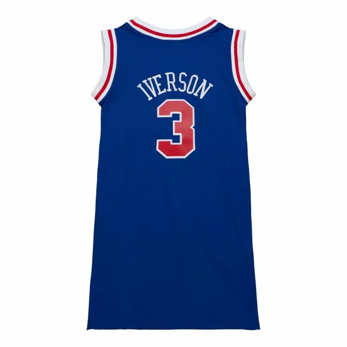 Women039s TShirts and Tops Mitchell and Ness Womens NandN Jersey Dress Philadelphia 76ers 1996 Allen Iverson Women039s TShirts and Tops Mitchell and Ness Womens NandN Jersey Dress Philadelphia 76ers 1996 Allen Iverson