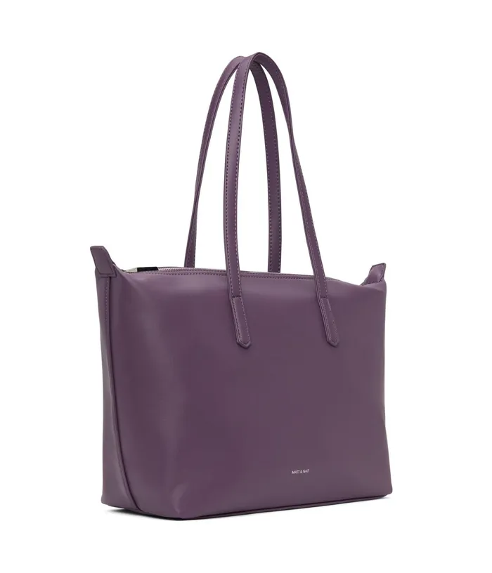 Women Abbi Vegan Tote Bag 8211 Loom Mulberry Matt and Nat Totes