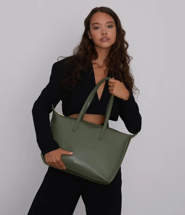 Women Abbi Vegan Tote Bag 8211 Loom Parrot Matt and Nat Totes