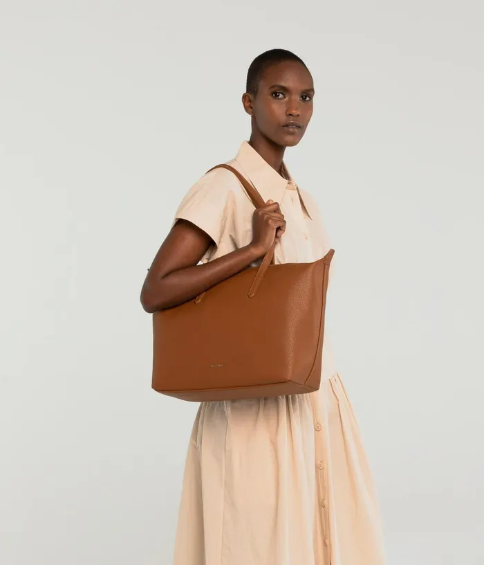 Women Abbi Vegan Tote Bag 8211 Purity Carotene Matt and Nat Totes