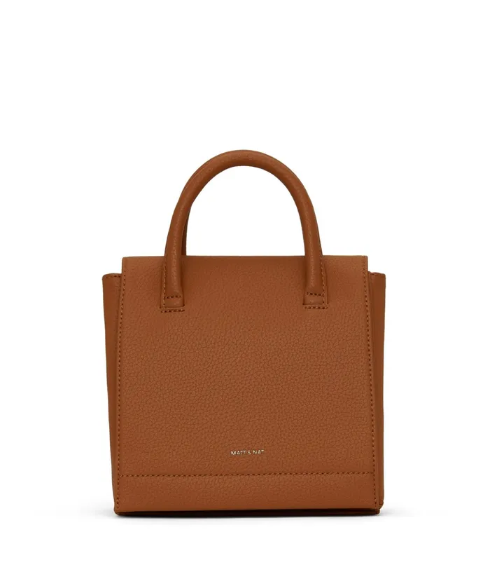 Women Adelsm Small Vegan Satchel 8211 Purity Carotene Matt and Nat Satchels