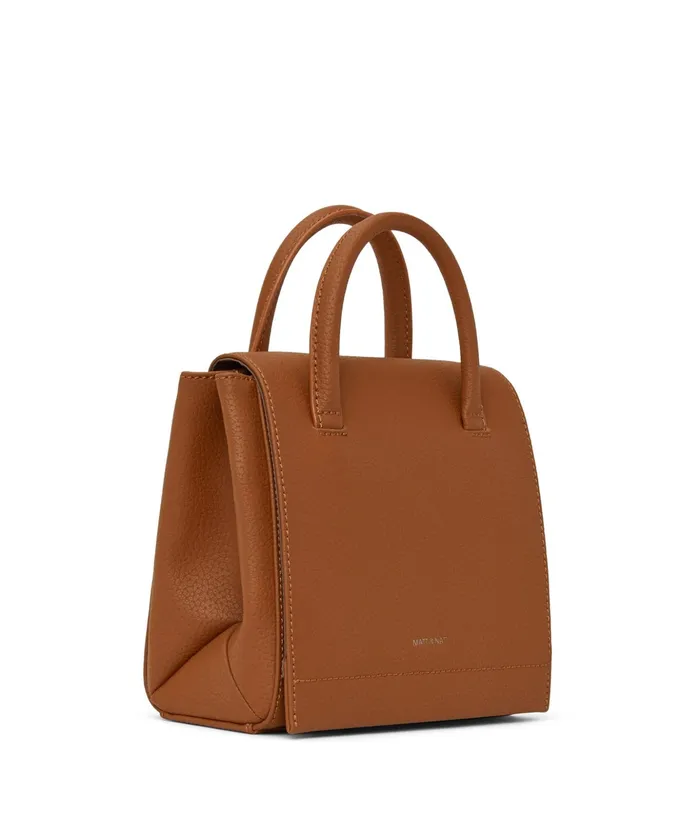 Women Adelsm Small Vegan Satchel 8211 Purity Carotene Matt and Nat Satchels