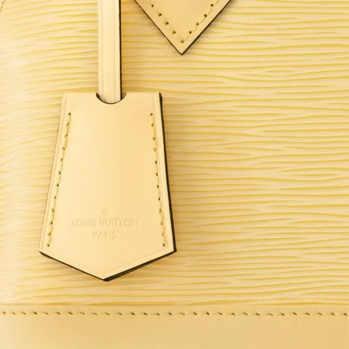 Women Alma Bag Louis Vuitton Louis Vuitton Jaune Plume Yellow M22213 Alma BB 8211 Louis Vuitton Handbag Store