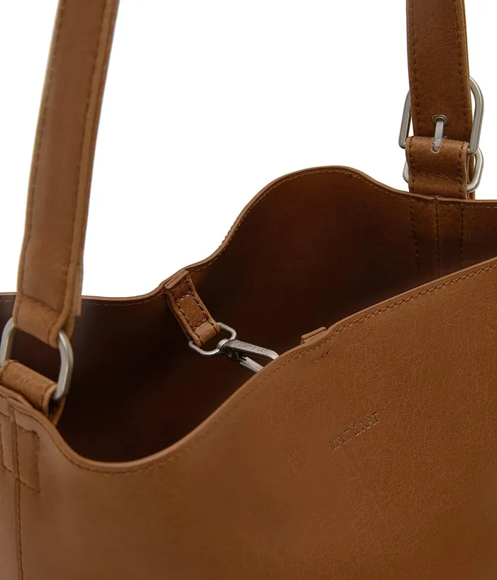 Women Azur Vegan Bucket Bag 8211 Vintage Chili Matt and Nat Shoulder Bags