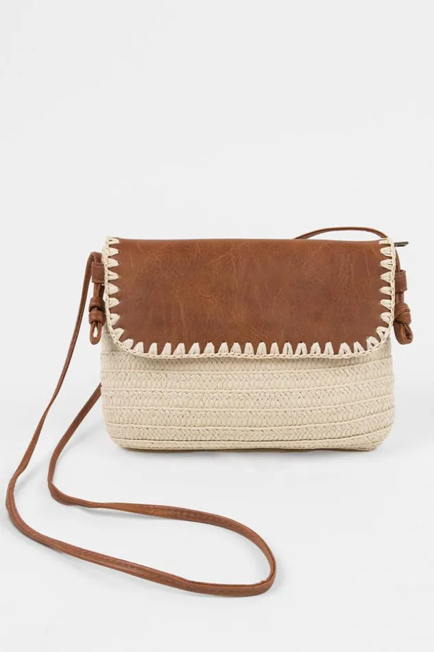 Women Bags Cupshe Bova Braided Solid Shoulder Bag Multicolor