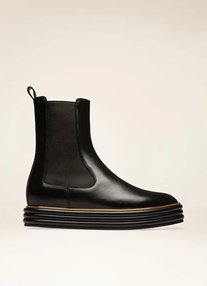 Women Bally Boots Faelisa 8211 Leather Boots In Black
