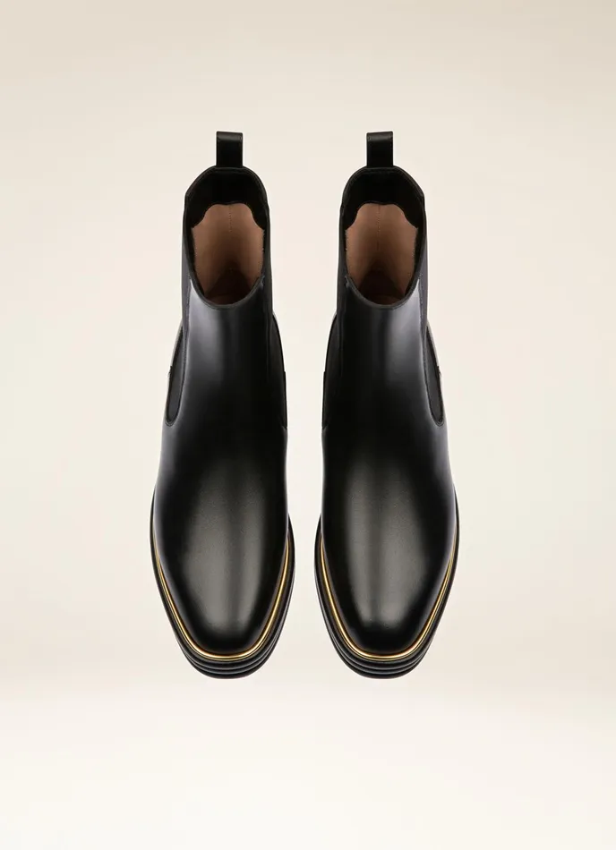 Women Bally Boots Faelisa 8211 Leather Boots In Black