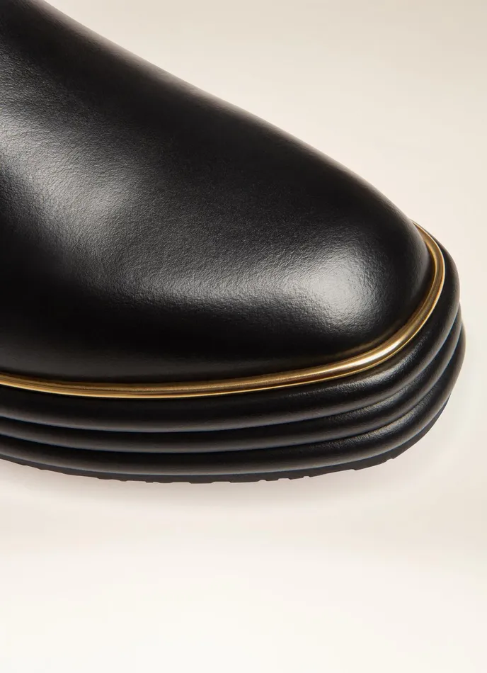 Women Bally Boots Faelisa 8211 Leather Boots In Black