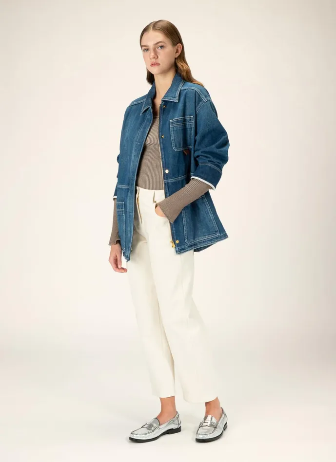 Women Bally Flats and Moccasins Coelo 8211 Leather Moccasins In Silver
