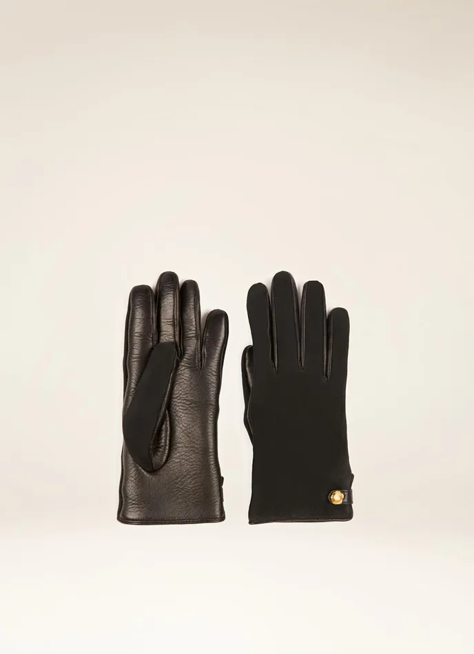 Women Bally Gloves And Hats Leather Gloves 8211 Leather Accessory In Black