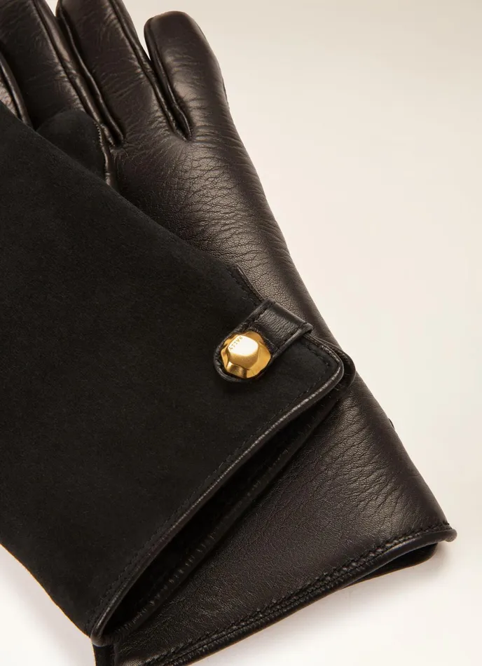 Women Bally Gloves And Hats Leather Gloves 8211 Leather Accessory In Black